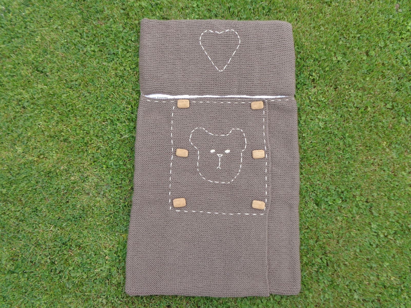 Nid d'ange Unisexe, Taupe, Turbulette, Gigoteuse, Couvertures Pour Bébés, Maison Ameublement, Couver