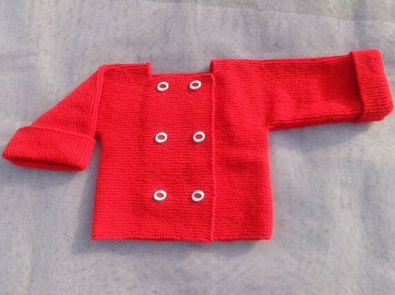 baby girl red vest