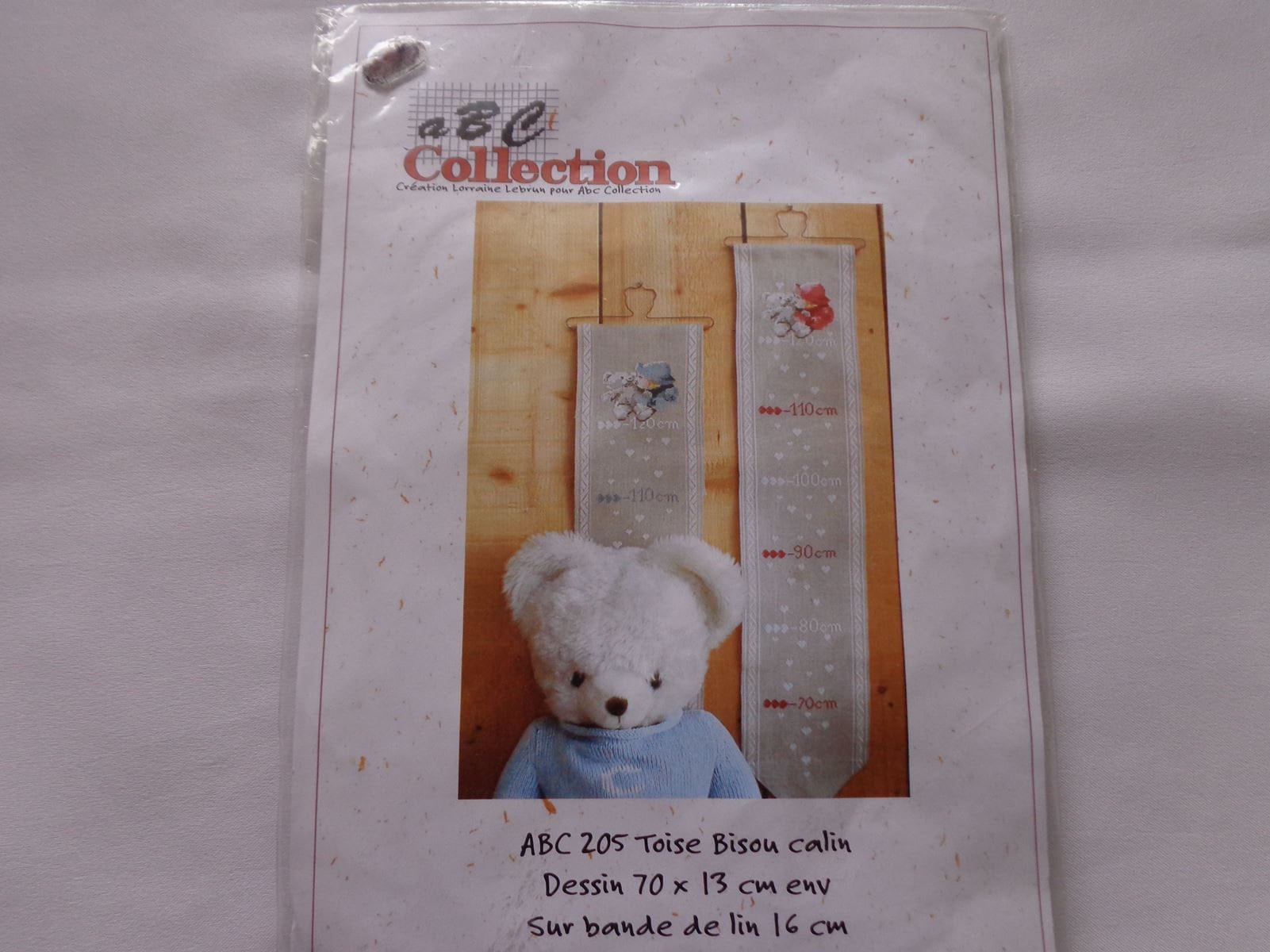 Baby Cross Stitch Embroidery Kit Toise Cuddle Etsy