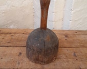 Antique wooden hammer,museales tool,hammer,stroke,antic tool,Brocantedeco,Industrial style,Shabby chic, Brocante, Vintage
