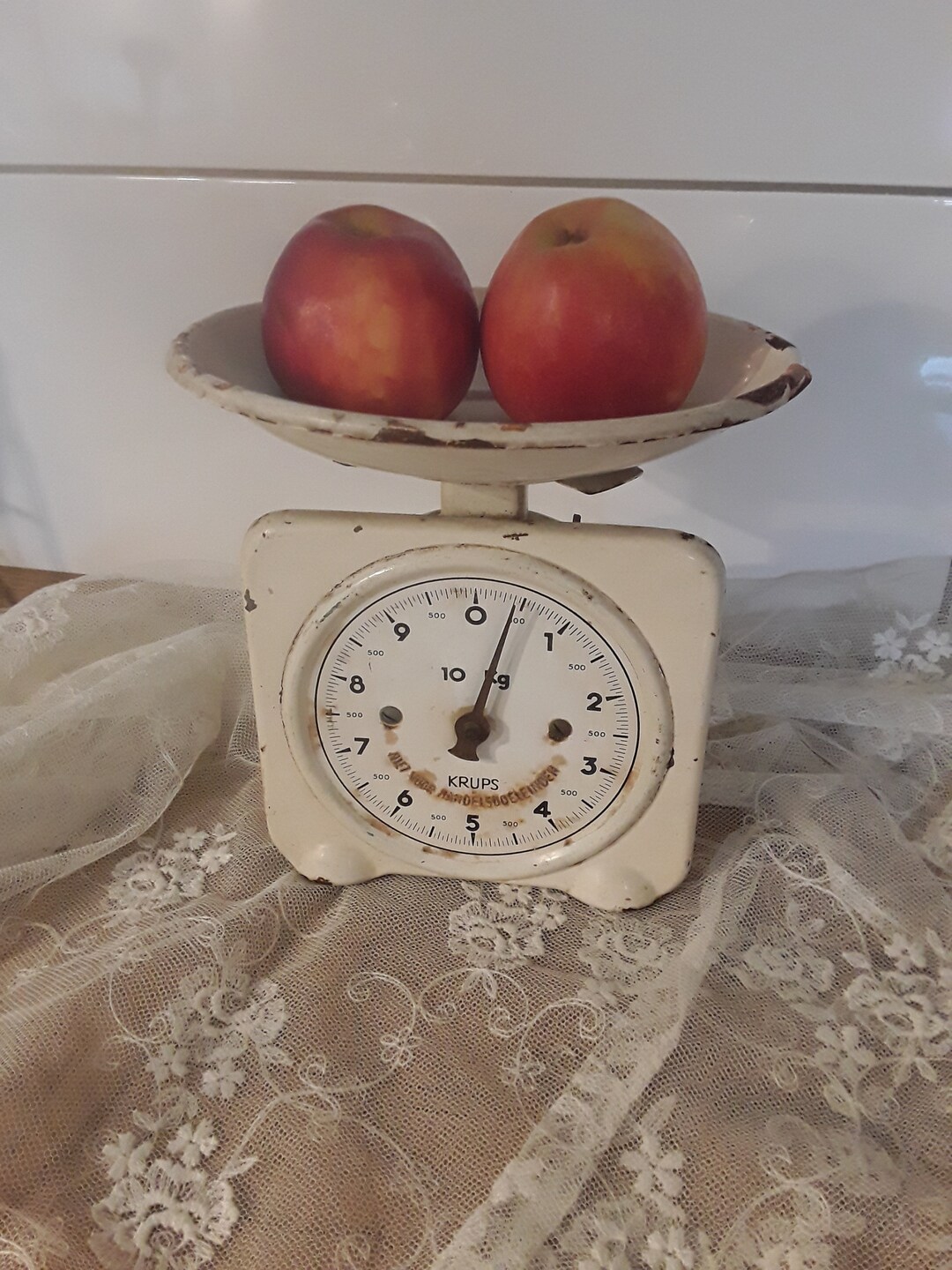 Old Scale Plate Scale KRUPS Kitchen Scale up to 10 Kg. Metal Etsy