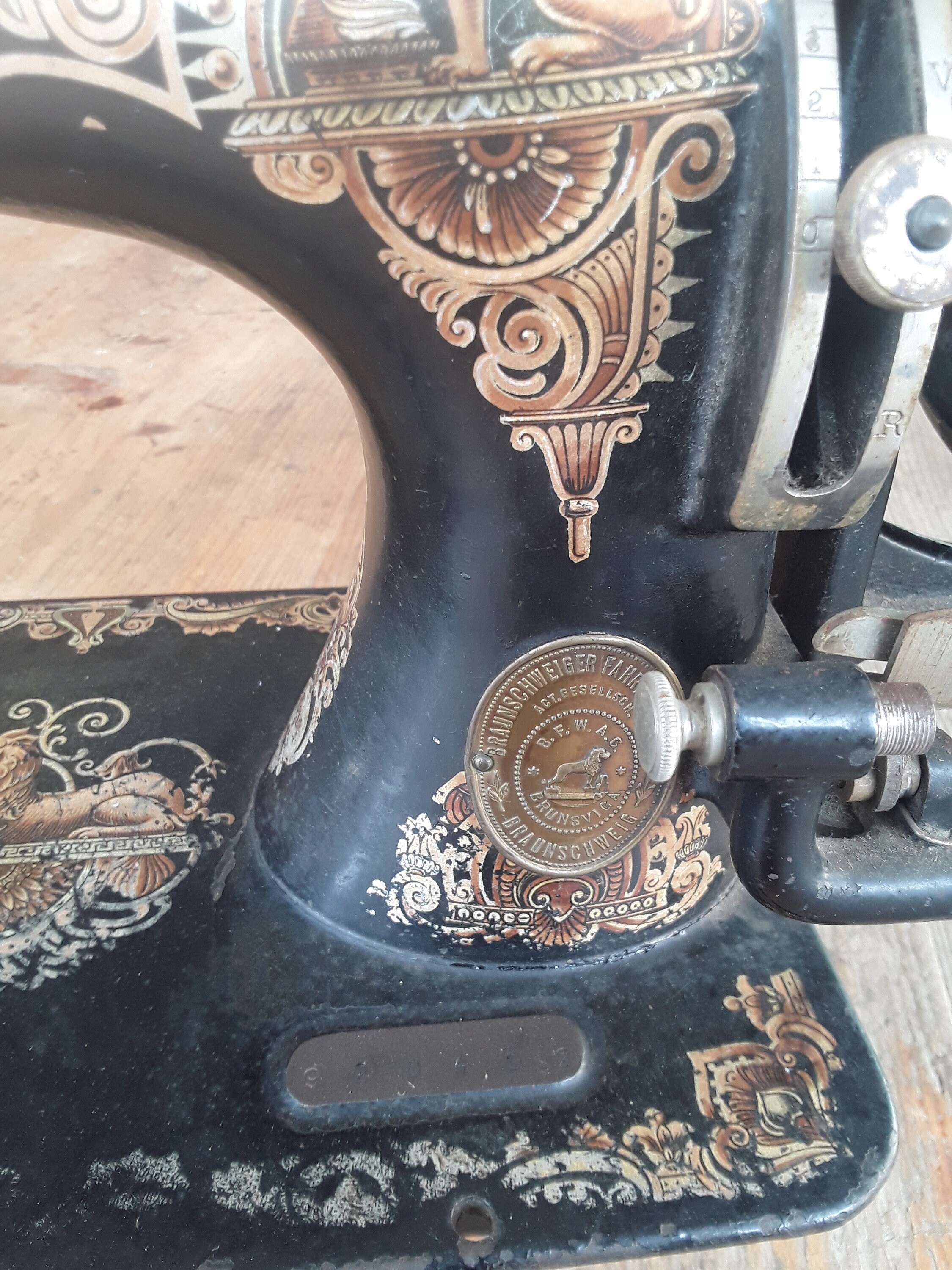 Antique Sewing Machine Travel Sewing Machine Cast Iron & Etsy