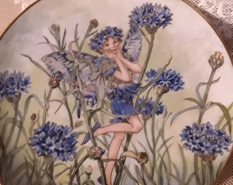 Alter Villeroy & Boch Sammlerteller HEINRICH Blumenmärchen Kornblumen Märchen  Mary Barker Wandteller Sammlerstück Vintage Boudoir Deko