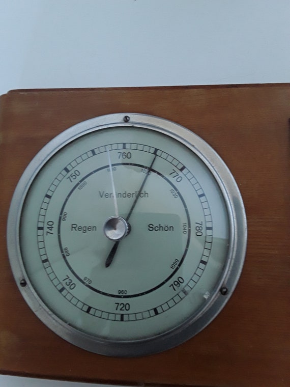 Thermomètre Vintage en métal  METEO RETRAITE