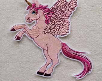 Pegasus/ Fliegendes Pferd Applikation GROSS
