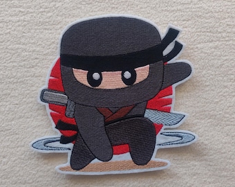 Ninja/ Samurai application LARGE in desired color