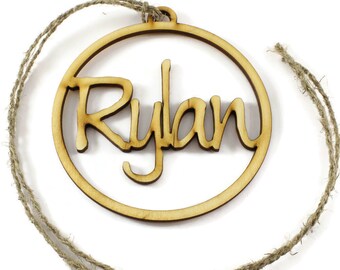 Personalized Christmas baubles | Personalized name tags | Personalized ornaments | Custom decors