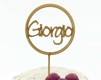 Personalized cake topper | Names cake topper | Cake decors | Wooden cake toppers | Wedding cake topper | Wood cake topper