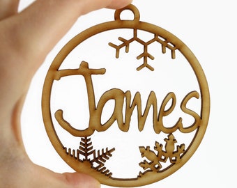 Pack of 20 Personalized Christmas baubles | Christmas bauble | Custom Christmas decors | Christmas tree ornament | Christmas tree name tags