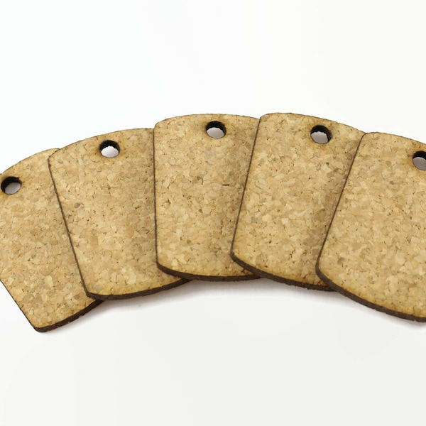 Pack of 10 DIY cork tags. Blank tags. Natural cork tags. Diy tags. DIY tags for wedding. Cork tags. Blank cork tags. Tags.