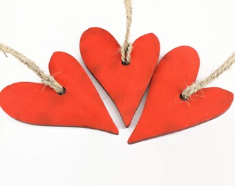 Valentine's day ornament. valentine decor. valentine tags. valentine ornaments. wooden ornaments.  valentine's day decor. red heart decors