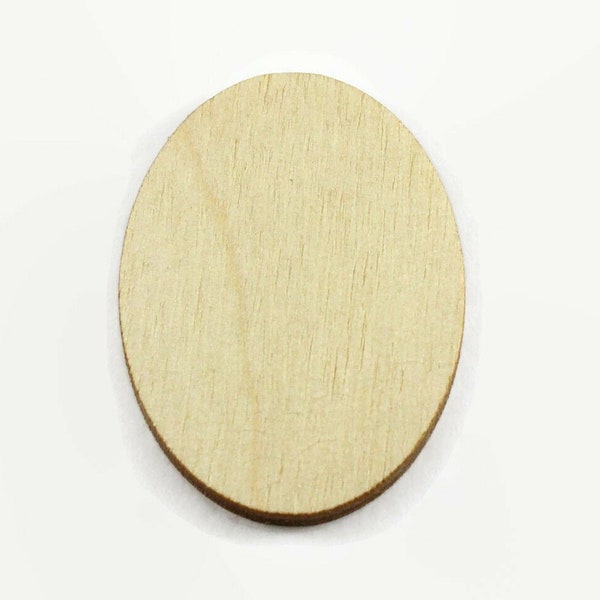 Wooden ovals. Plywood shape oval. Wood shapes cutout. different sizes. to paint, for crafts, decorating.