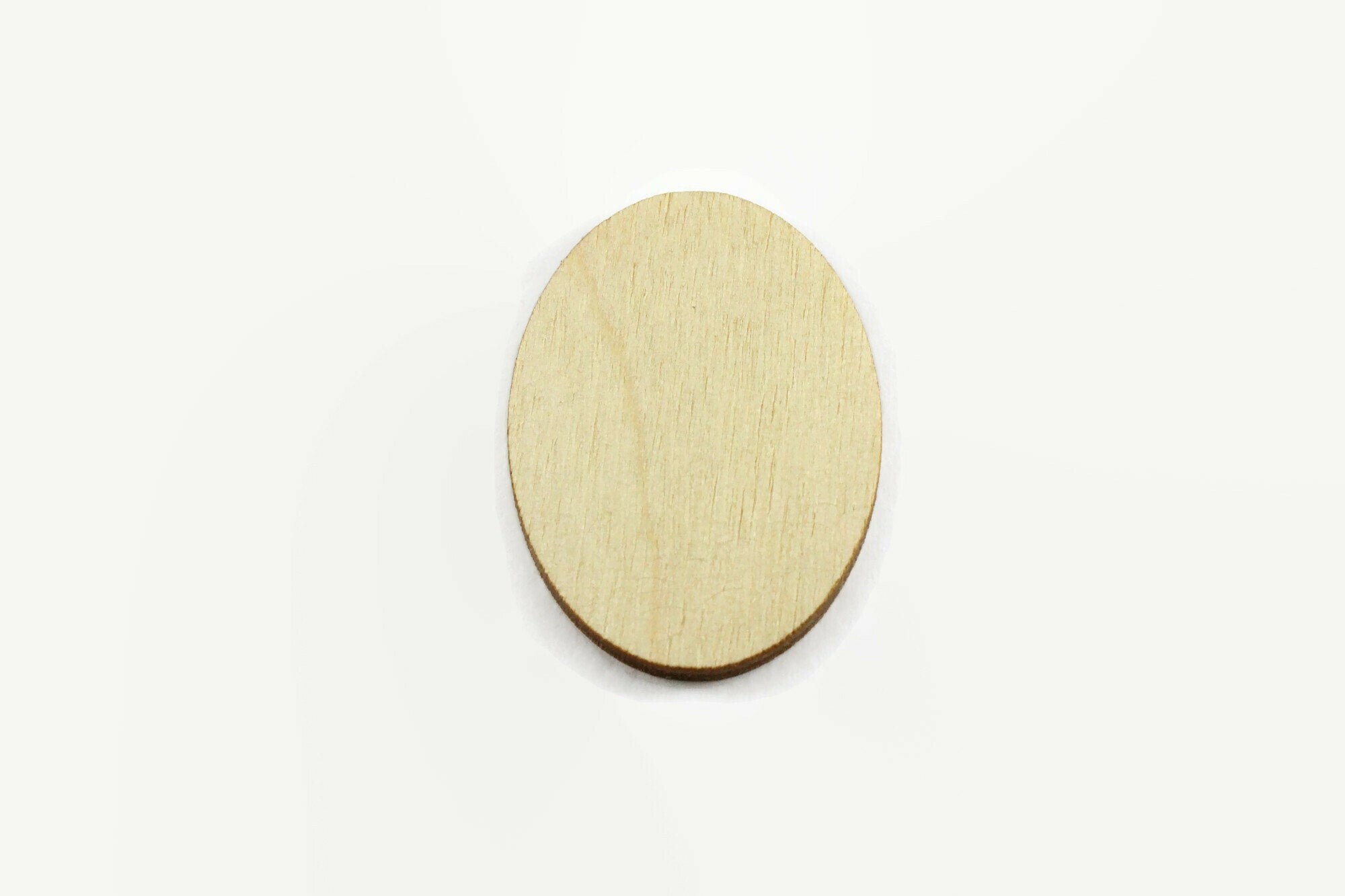 Wooden ovals. Plywood shape oval. Wood shapes cutout. Etsy 日本