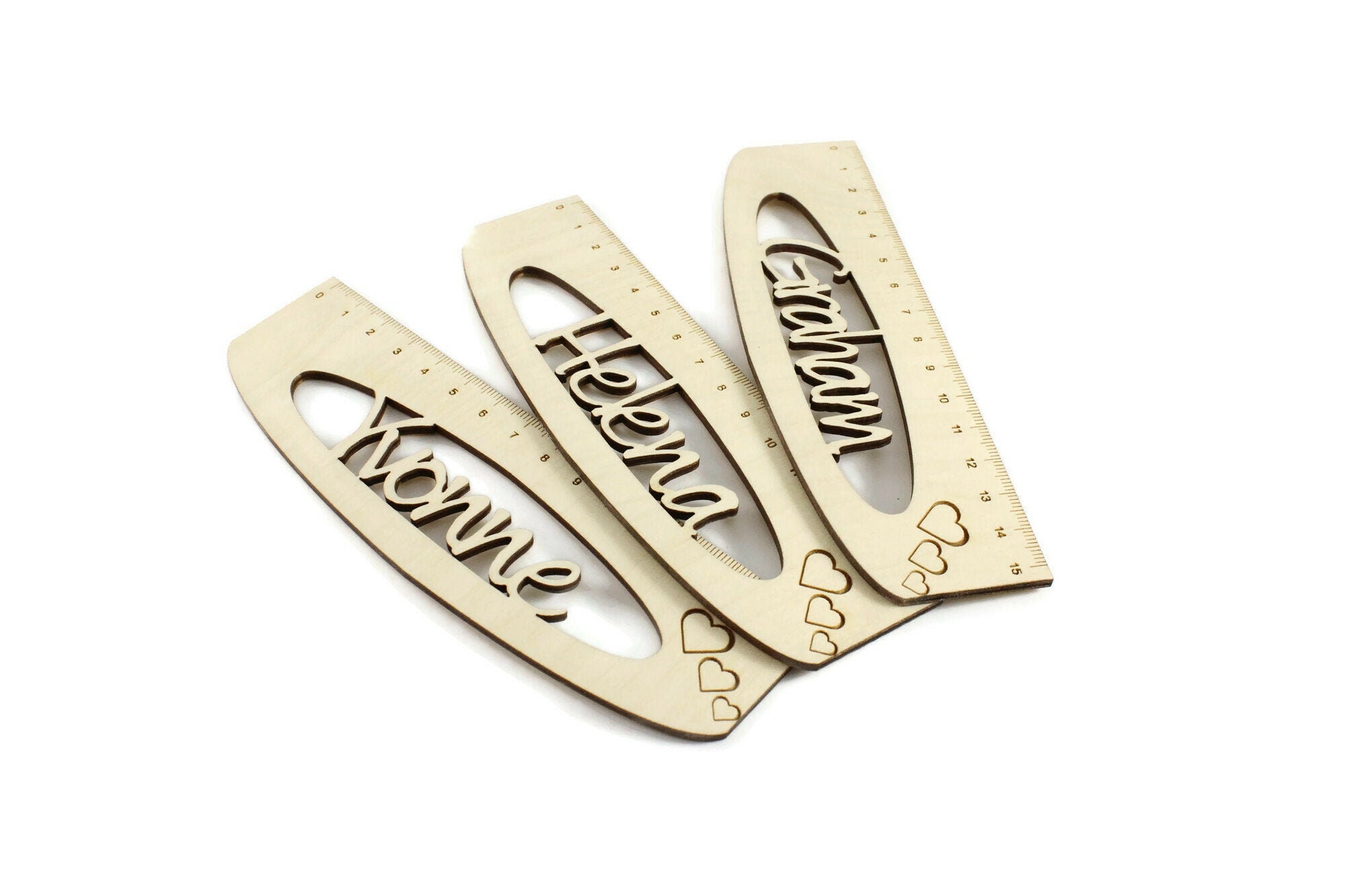 Personalized Wooden ruler | Personalised rulers | 15cm ruler | Wooden gift | Gift for teacher | Gift for child | Rulers