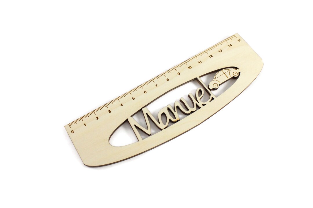 Personalized Wooden Ruler | Personalised Rulers | 15cm Ruler | Wooden ...