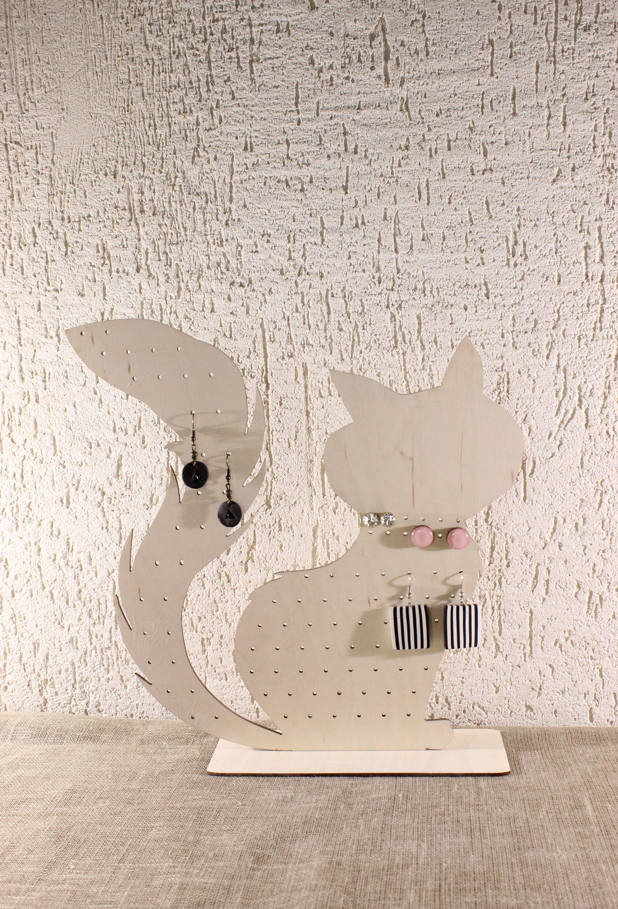Cat Jewelry Stand Jewelry Organizer Earring Holder Etsy