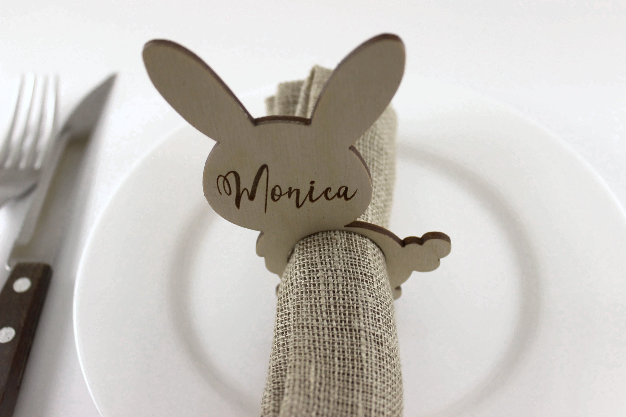 Personalized Easter Napkin Holders Easter Decors Etsy
