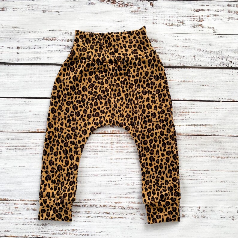 infant leopard leggings