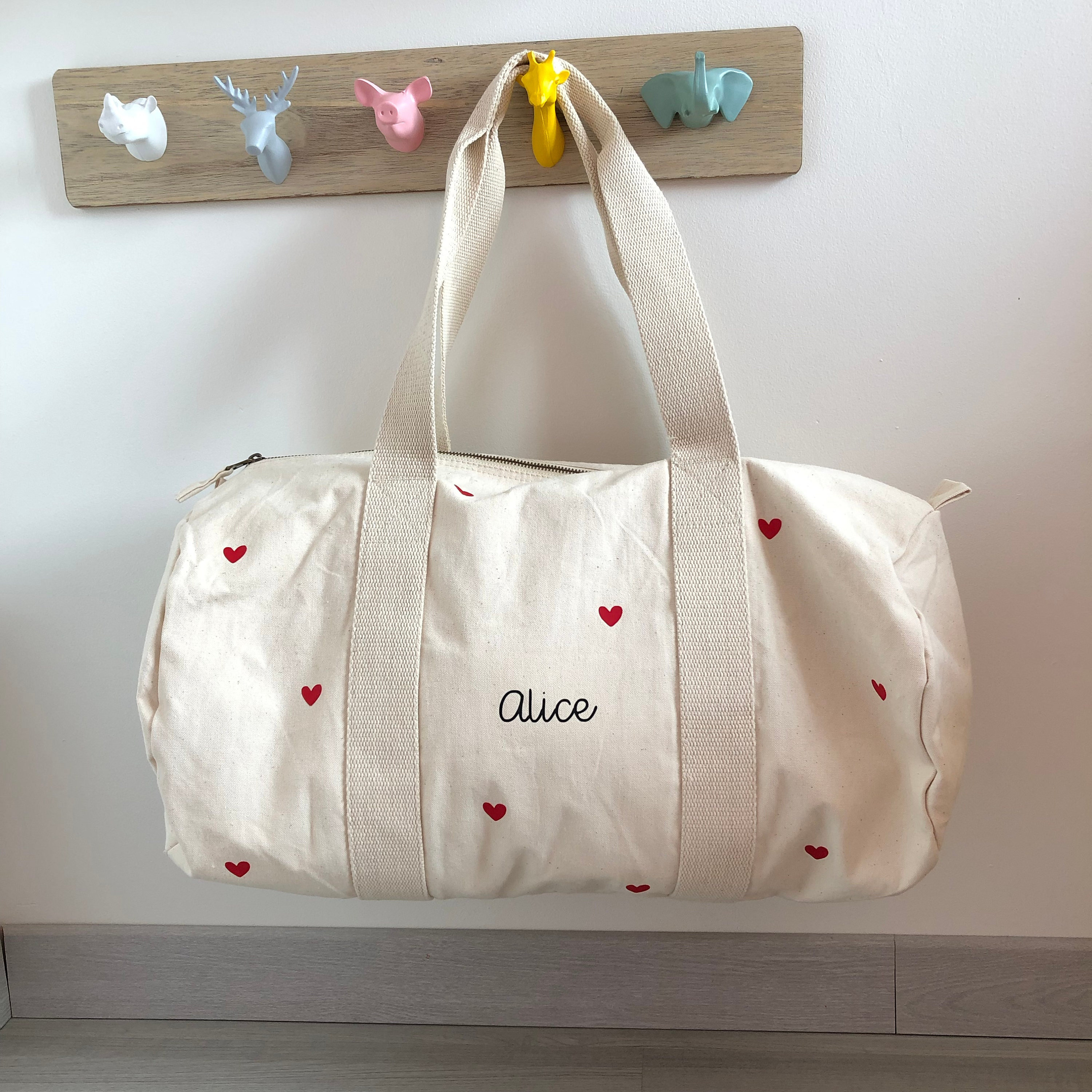 Sac polochon enfant « victor » : enfants-cadeaux-naissance par  l-atelier-du-renard