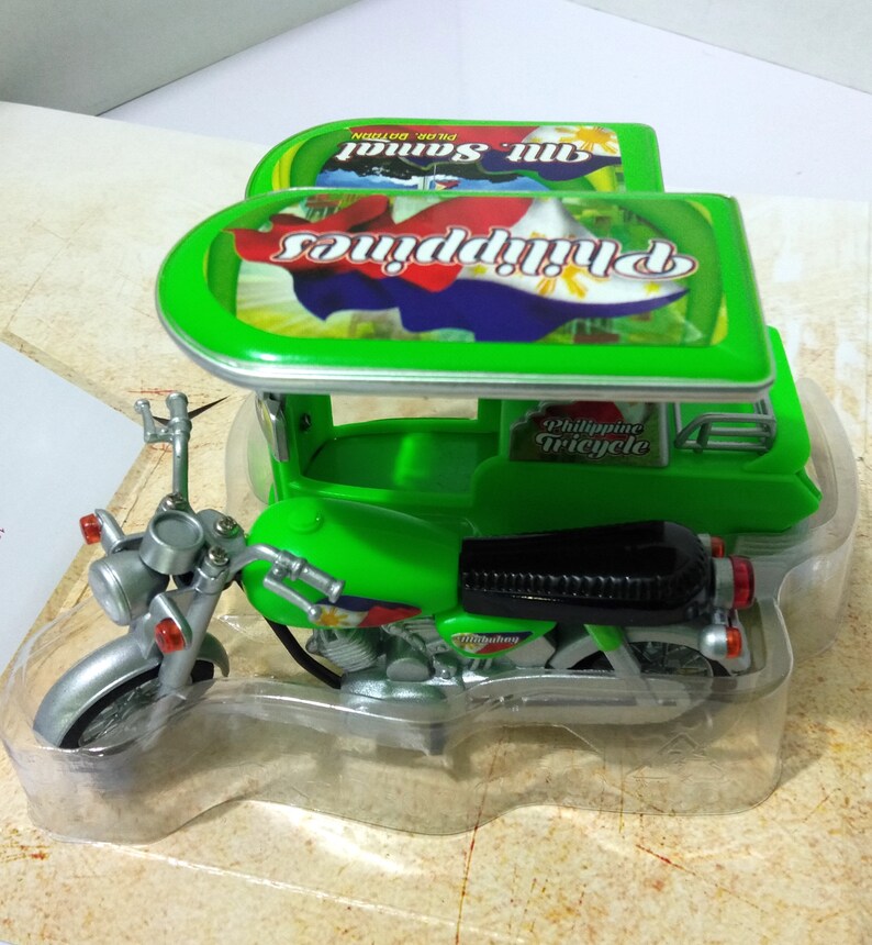 Philippine Tricycle Diecast Metal Tricycle Toy Made in Etsy Australia