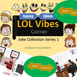 Joke Collection Series 1 Tagalog Edition Made in Philippines, Filipino Jokes, Web Comics, Comic Jokes, Original Pinoy Joke Time, LOL Time