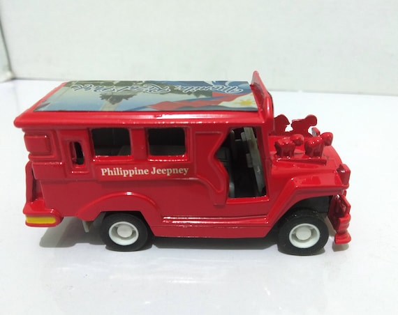 Philippine Miniature Jeepney, Metal Toy Jeepney, Metal Jeepney Toy