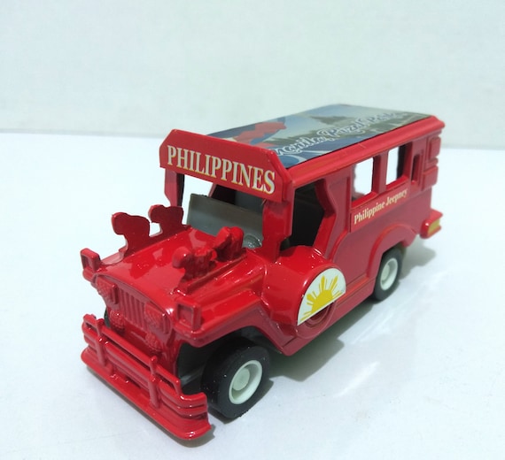 Philippine Miniature Jeepney, Metal Toy Jeepney, Metal Jeepney Toy