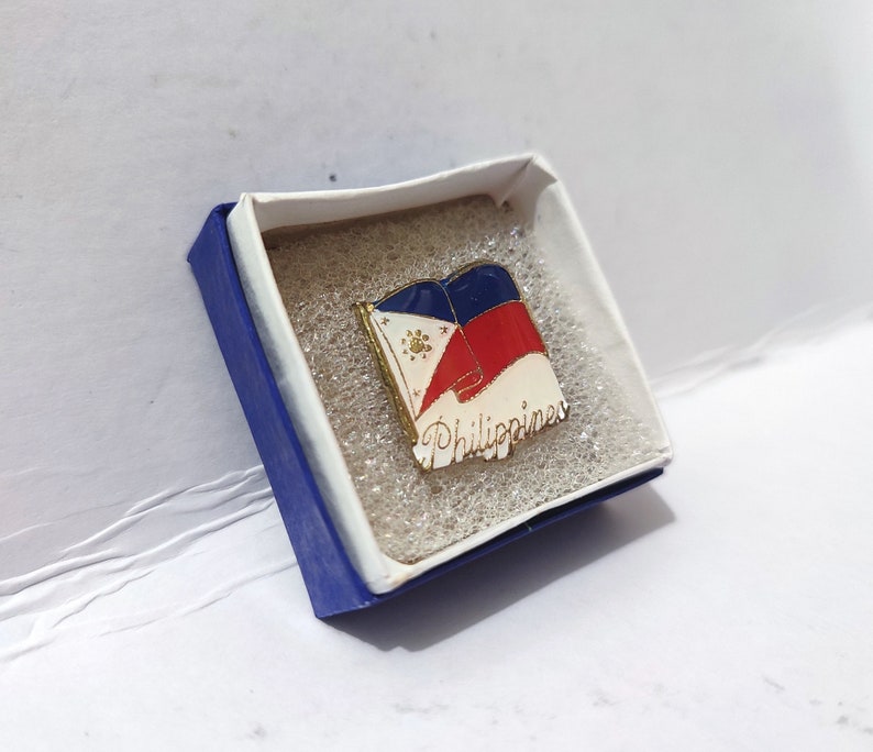 Philippine Flag Pin National Flag Enamel Pin Badge Made in - Etsy