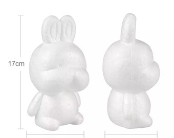 polystyrene animal figures