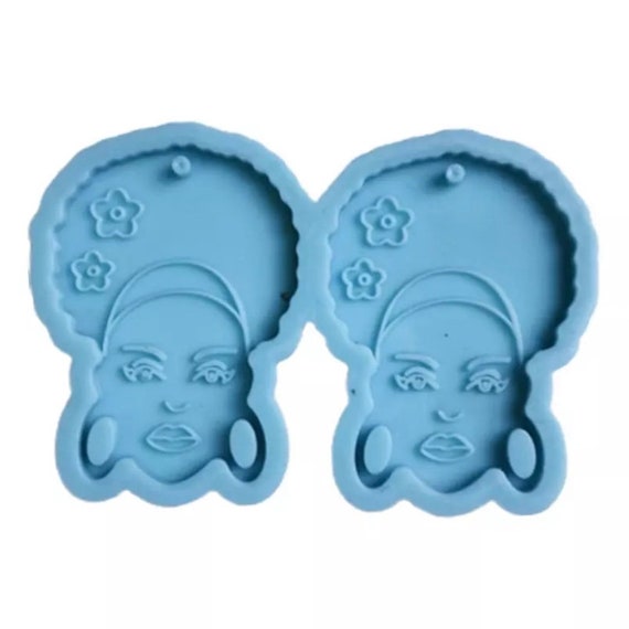 Earring Silicone Mould #1 - DIY Resin Jewellery - Mould for Epoxy Resin Castings