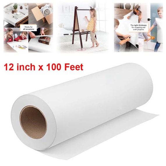 30cm30m Drawing Paper Roll Kraft Paper Roll for Kids Craft Activities  Painting Paper Roll -  UK