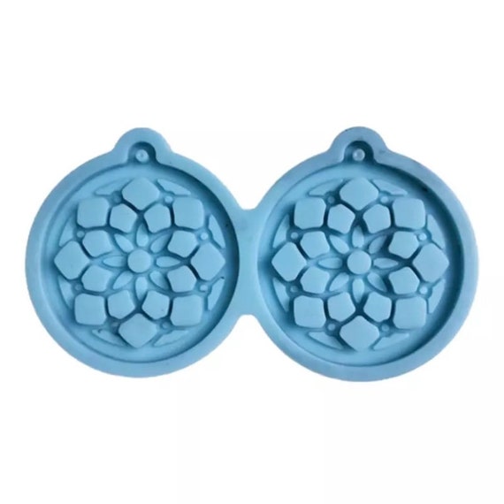 Earring Silicone Mould #3 - DIY Resin Jewellery - Mould for Epoxy Resin Castings