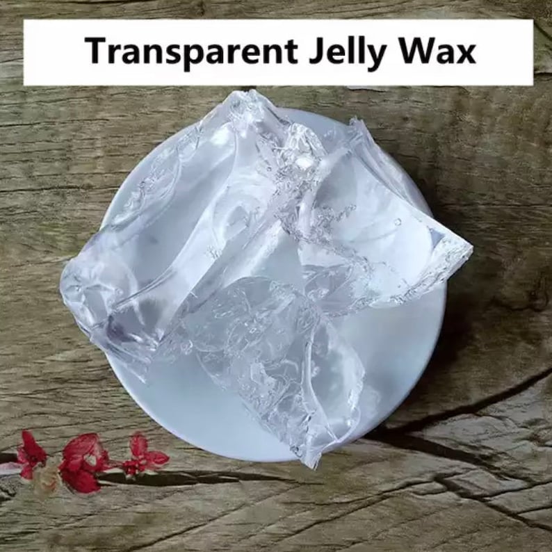 Gel Wax for Candle Making Transparent Wax 500g Melting Etsy