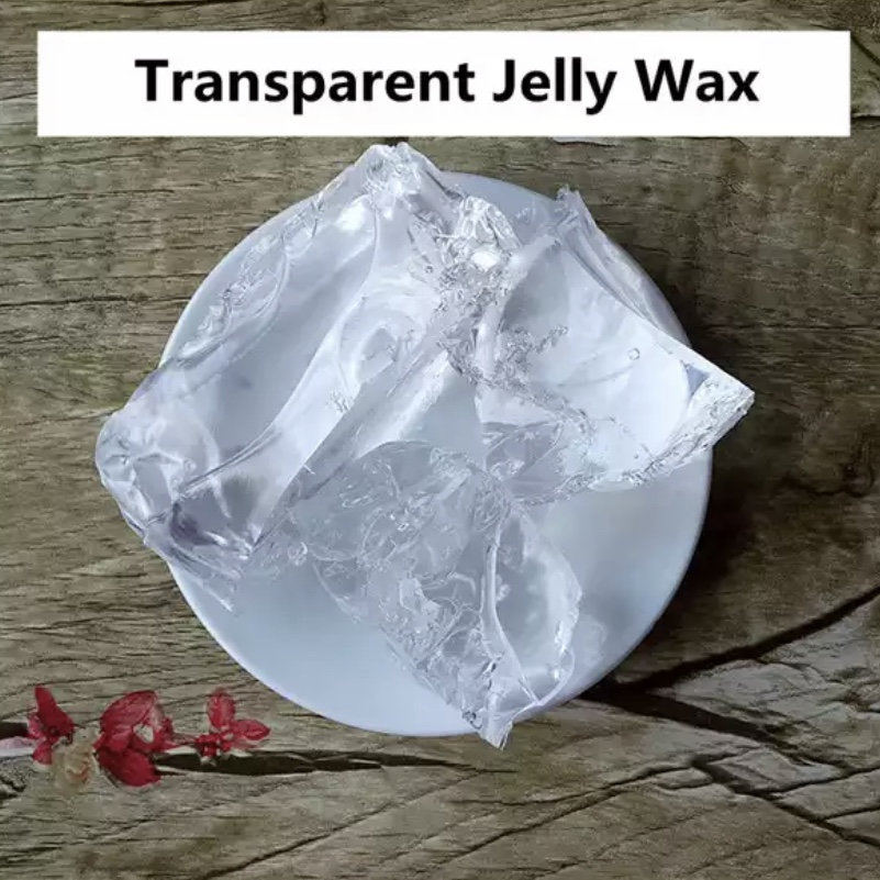 Gel Wax for Candle Making - Transparent Wax 500g - Melting point