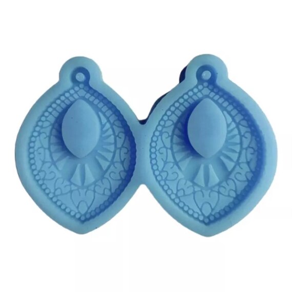 Earring Silicone Mould #2 - DIY Resin Jewellery - Mould for Epoxy Resin Castings