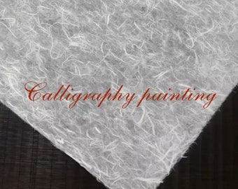 See Through Rice Paper 10 sheets - Natural Colour Calligraphy Paper - Handmade Paper