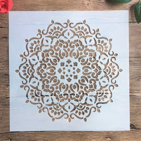 30cm Wall Stencil - Reusable Stencil - DIY Home Decor - Food grade PET