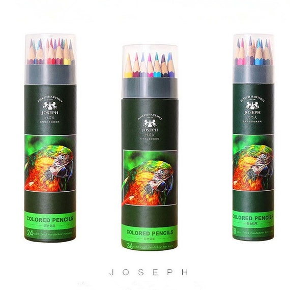 Fine Art Coloured Pencils - Drawing Set 12, 24, 36 Colours