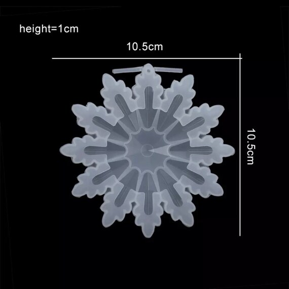 Snowflake Silicone Mould #11 - Mould for Epoxy Resin Castings