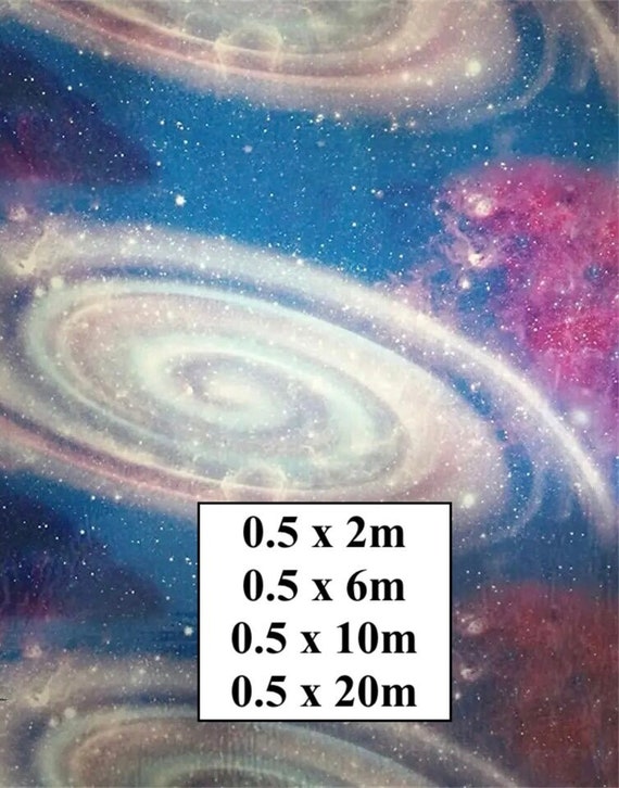 Hydrographic Water Transfer Film - Hydrographic dipping - Water Dipping Film - Hydro Dipping Print Spiral Galaxy