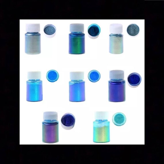 Chameleon Pigments For Epoxy Resin - Pearl Effect - 10g - 8 Colours - Epoxy craft