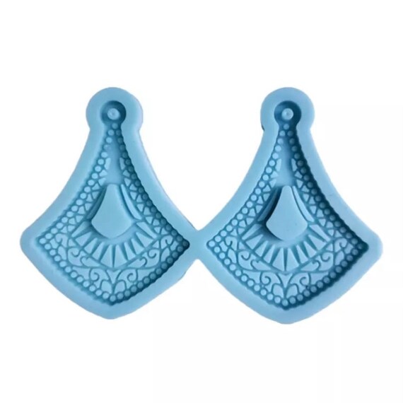 Earring Silicone Mould #7 - DIY Resin Jewellery - Mould for Epoxy Resin Castings