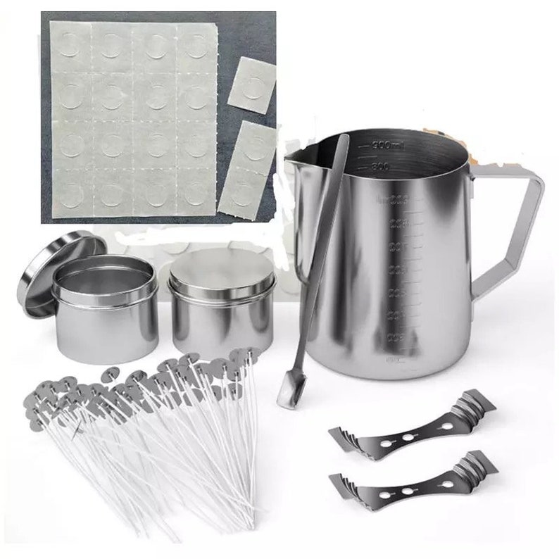 Candle Making Set Stainless Steel Make Your Own Candles Etsy