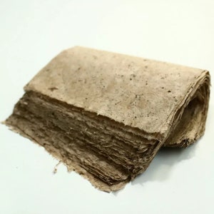 Pure Mulberry Paper - Natural Colour Calligraphy Paper - Handmade Paper 28x41cm