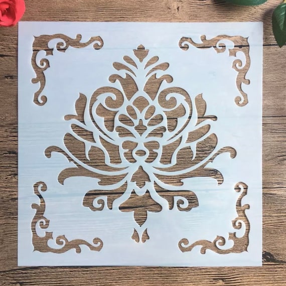 30cm Wall Stencil - Reusable Stencil - DIY Home Decor - Food grade PET