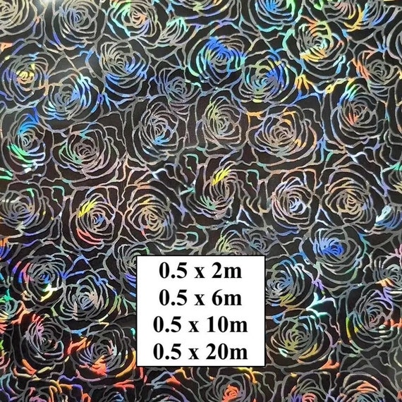 Hydrographic Water Transfer Film - Holographic Foil Water dipping Film - Metallic Hydro Dipping Print Laser #6