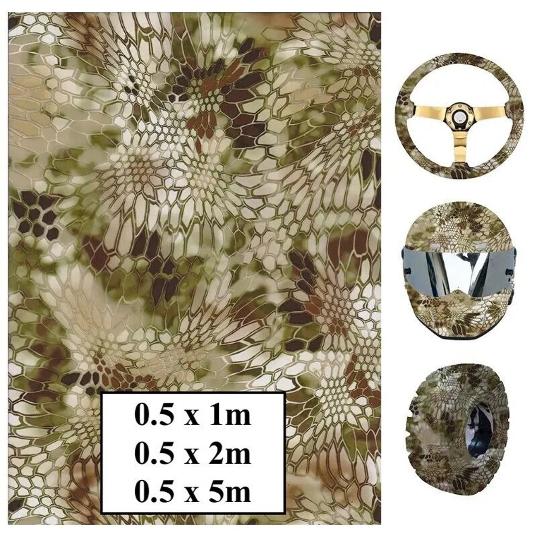 Hydrographic Water Transfer Film - Hydrographic Dipping - Water Dipping ...