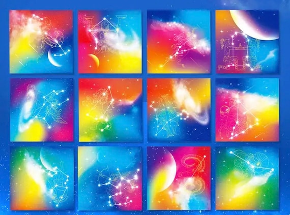 50pcs Stars Multi Coloured Craft Paper - Colour Origami Paper - DIY Scrapbooking, Card Making, Gift