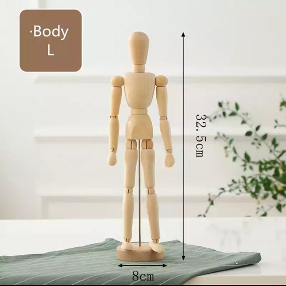 Wood Drawing Manikin Figure Art Body Model Art Mannequin With Moveable  Parts Drawing Model 