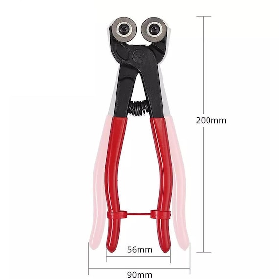 Mosaic Wheeled Nippers for Glass Tiles - Tungsten carbide Tips